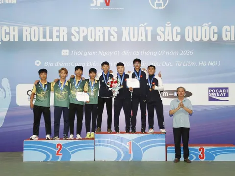Nhiều bất ngờ tại Giải vô địch Roller Sports xuất sắc quốc gia 2026