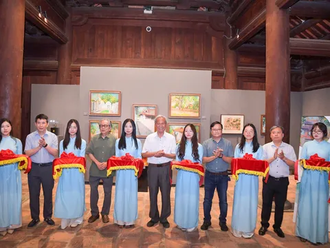 Triển lãm "Quốc Tử Giám trong nghệ thuật": Lan tỏa giá trị của truyền thống hiếu học, văn hiến và sáng tạo