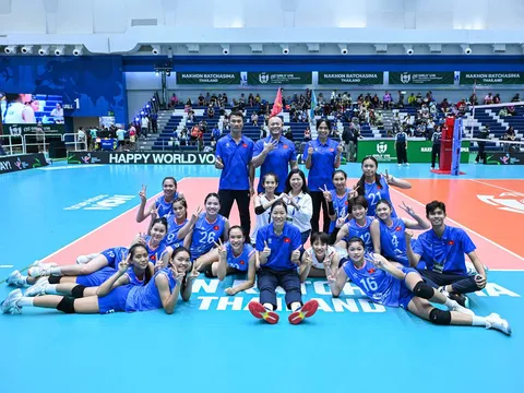Đội tuyển U18 Việt Nam xếp hạng 5 Giải Bóng chuyền vô địch U18 châu Á 2026