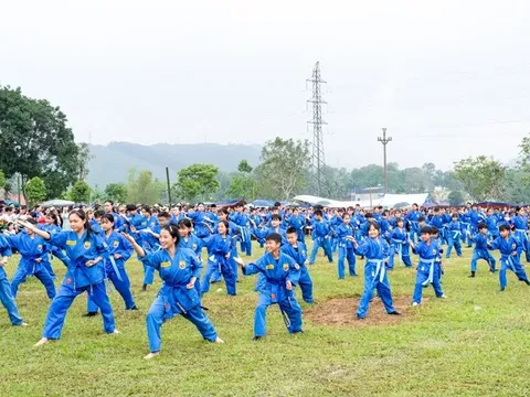 Xã Minh Sơn lan tỏa phong trào thể dục thể thao quần chúng