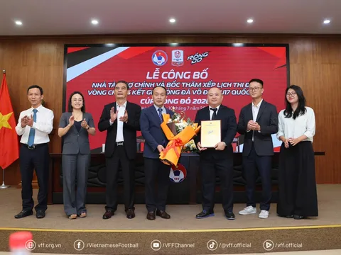 Nước tăng lực Rồng Đỏ đồng hành cùng Giải Bóng đá vô địch U17 quốc gia 2026