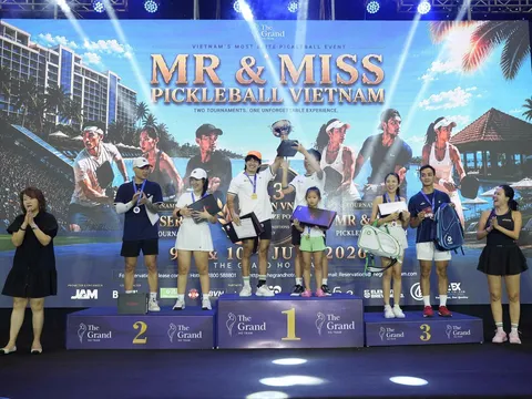 Giải Mr & Miss Pickleball Vietnam 2026 chính thức khởi tranh, có nhà vô địch đầu tiên