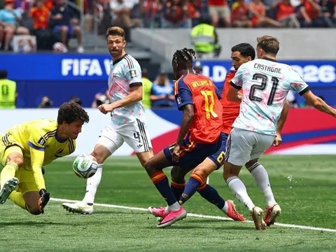 Tây Ban Nha hạ Bỉ, giành vé vào bán kết World Cup 2026
