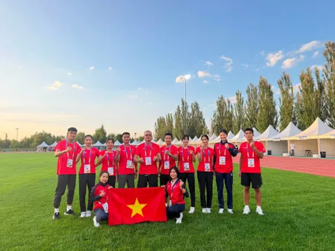 Giải vô địch Điền kinh U23 châu Á 2026: Đội tuyển Việt Nam giành 2 huy chương bạc, 3 huy chương đồng