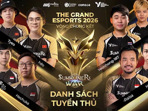 Dấu ấn giải đấu quốc tế Esports Grand Championship 2026 - Summoners War tại The Grand Esports