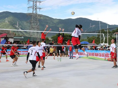 Giải Bóng chuyền nam phường Hoành Sơn năm 2026