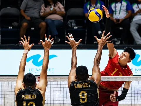 Giải Bóng chuyền nam SEA V.League 2026: Đội tuyển nam Việt Nam thua đáng tiếc trận mở màn
