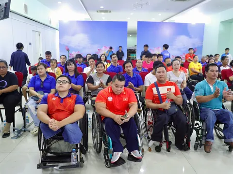 60 vận động viên người khuyết tật tham dự Ngày hội Sáng tạo Vietnam Parasports