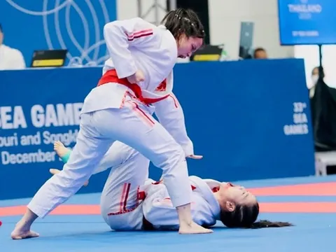 Giải vô địch Ju-jitsu trẻ châu Á 2026: Đội tuyển Việt Nam giành 5 huy chương vàng