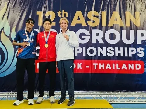 Việt Nam giành 3 huy chương vàng, phá kỷ lục châu Á trong ngày khởi tranh môn Bơi