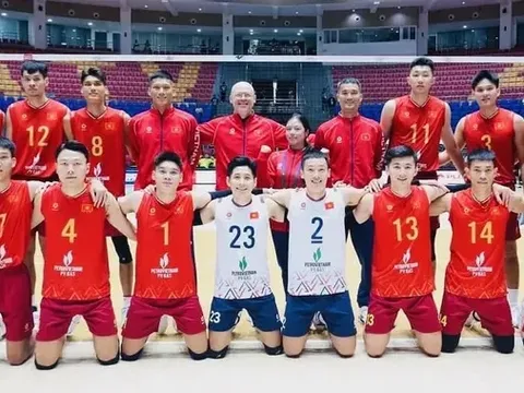 Đội tuyển bóng chuyền nam Việt Nam tham dự Chặng 2 Giải SEA V.League 2026