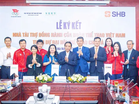 Ngân hàng SHB tiếp sức cho Đoàn Thể thao Việt Nam tại ASIAD 20