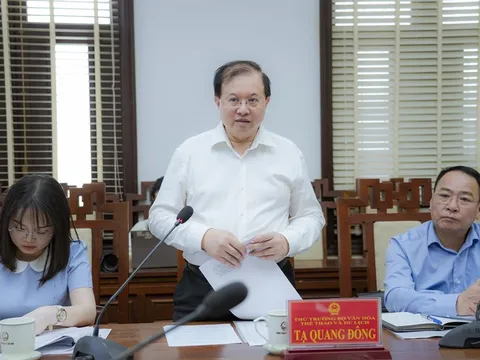 Bộ Văn hóa, Thể thao và Du lịch làm việc với UBND thành phố Huế về Đề án “Thành phố Nhiếp ảnh Việt Nam”