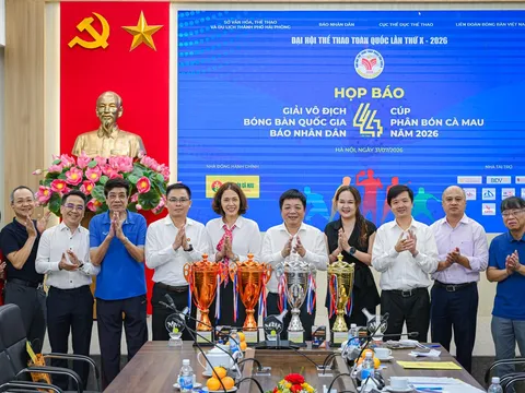140 vận động viên góp mặt tại Giải vô địch Bóng bàn quốc gia Báo Nhân Dân lần thứ 44