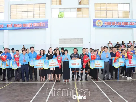 Hội thao công nhân, viên chức, lao động tỉnh Khánh Hòa năm 2026  