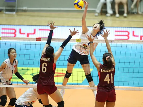 Đội tuyển bóng chuyền nữ Việt Nam xếp hạng nhì Chặng 1 SEA V.Cup 2026