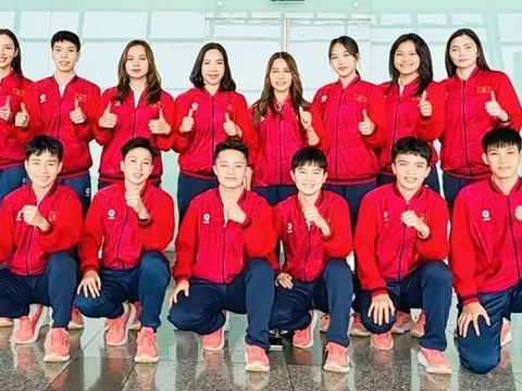 Đội tuyển cầu mây Việt Nam lên đường dự Giải vô địch thế giới 2026