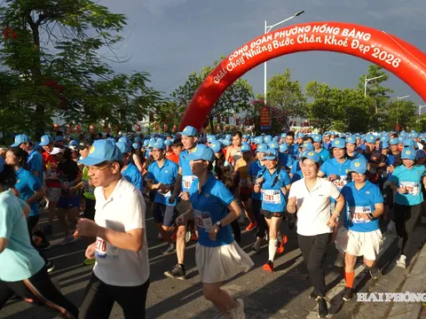 Giải Chạy "Những bước chân khỏe đẹp" phường Hồng Bàng năm 2026