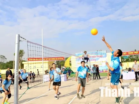 Xã Hoằng Giang gắn kết cộng đồng qua các hoạt động văn hóa, thể dục thể thao