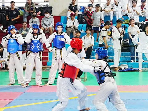 Giải Taekwondo đồng đội các lứa tuổi tranh Cúp VLUTE năm 2026