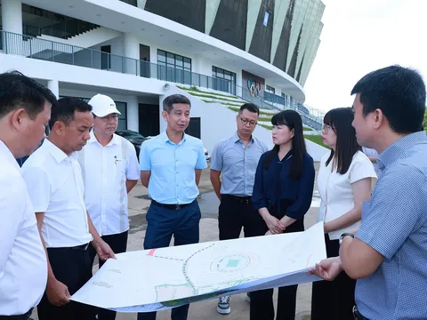Cục trưởng Cục Thể dục thể thao Việt Nam khảo sát đầu tư xây dựng thiết chế thể thao trên địa bàn tỉnh Thái Nguyên