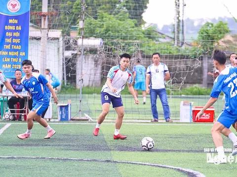 Thi đấu môn Bóng đá Đại hội Thể dục thể thao tỉnh Nghệ An lần thứ X