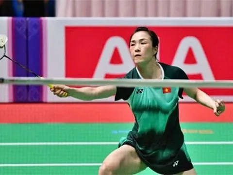 Vũ Thị Trang vào Tứ kết Giải Cầu lông Hàn Quốc Masters 2026