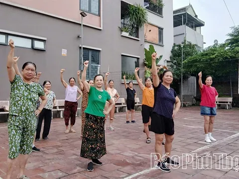 Phú Thọ: Phường Thanh Miếu phát triển phong trào thể dục thể thao quần chúng 