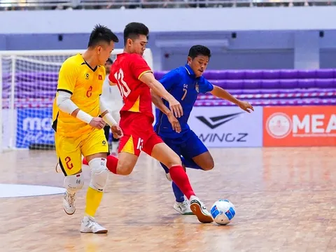 Đội tuyển futsal Việt Nam buộc Thái Lan chia điểm sau màn ngược dòng ngoạn mục