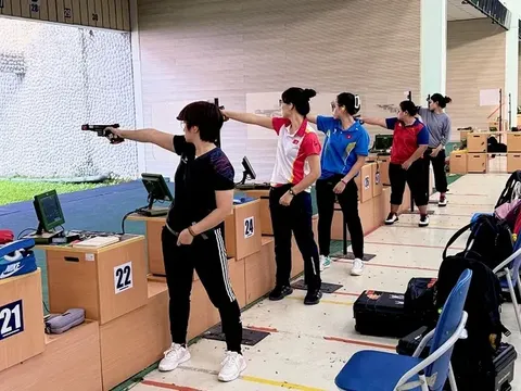 Trước thềm ASIAD 20: Tổ súng ngắn tập huấn tại Hàn Quốc
