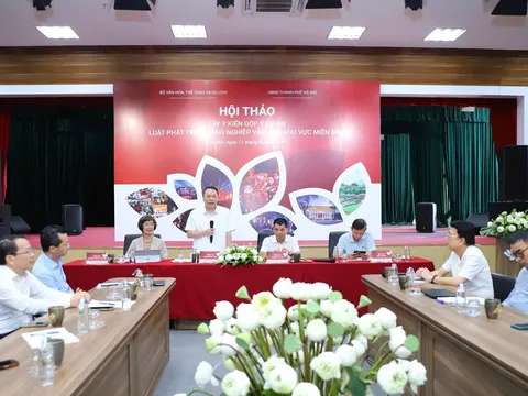 Hội thảo lấy ý kiến góp ý dự án Luật Phát triển công nghiệp văn hoá khu vực miền Bắc