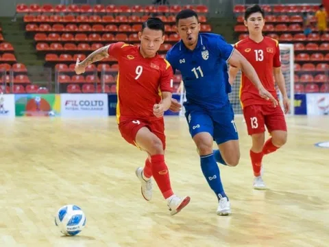 Thua Thái Lan tại bán kết, tuyển futsal Việt Nam gặp Myanmar trong trận tranh hạng Ba