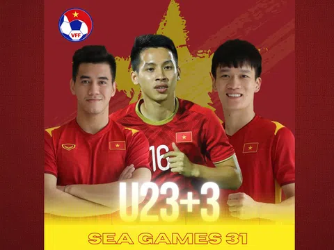 Hùng Dũng, Hoàng Đức và Tiến Linh cùng U23 Việt Nam thi đấu tại SEA Games 31