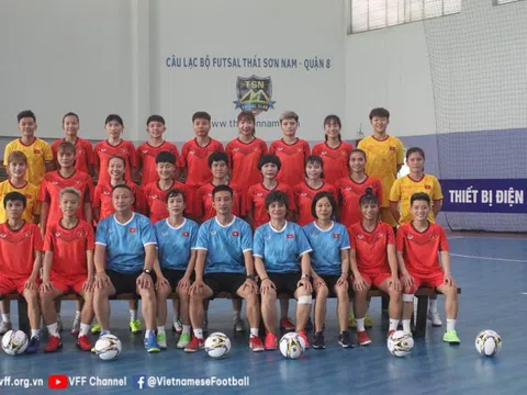 Đội tuyển futsal nữ Việt Nam đổi kế hoạch tập huấn
