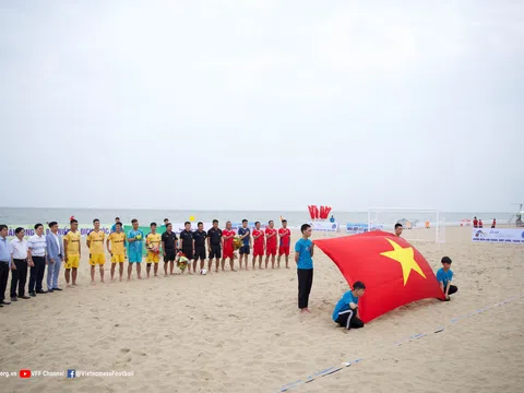 Khai mạc giải Bóng đá bãi biển vô địch quốc gia 2022: Sự khởi đầu đầy hứng khởi