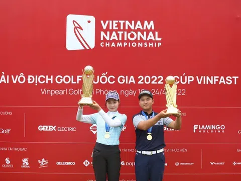 "Song Minh" đăng quang giải Golf vô địch quốc gia 2022 - Cúp VinFast với điểm số kỷ lục
