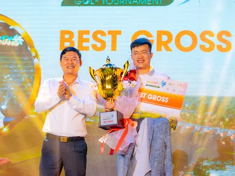 Golfer Mai Văn Lợi vô địch giải Golf Hoa Nang Camping Beach Grand Opening 2022