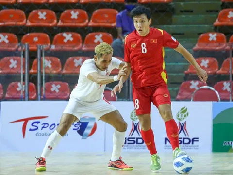 Tuyển futsal Việt Nam nhận thất bại đầu tiên trong chuyến tập huấn tại Thái Lan