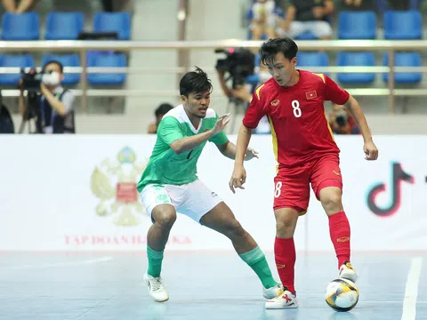 Đội tuyển futsal Việt Nam bị Indonesia cầm hòa đáng tiếc