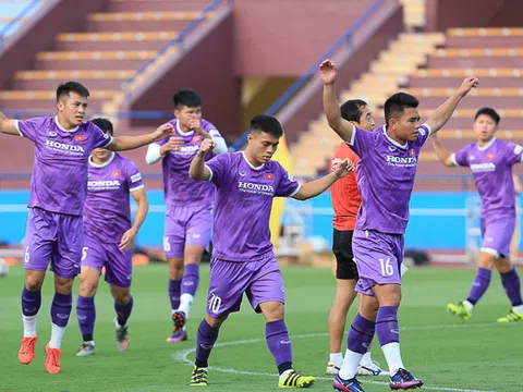 Đội tuyển U23 Việt Nam tích cực chuẩn bị cho trận đấu quan trọng gặp đội đầu bảng U23 Myanmar