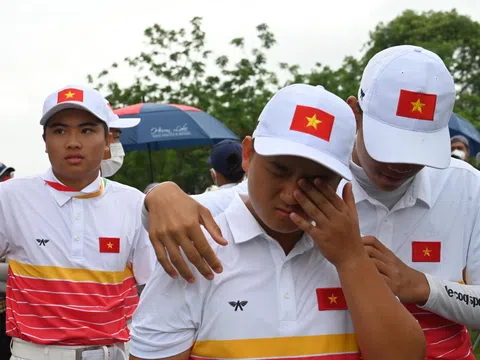 Nguyễn Anh Minh không thể giành tấm huy chương lịch sử cho tuyển golf Việt Nam