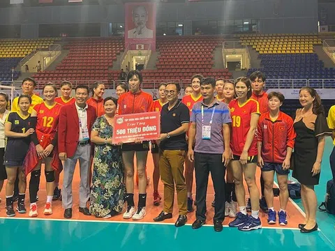 Vào chung kết, tuyển bóng chuyền nữ Việt Nam nhận thưởng lớn