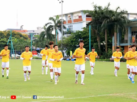 Đội tuyển U19 Việt Nam bắt đầu hành trình hướng đến giải vô địch U19 Đông Nam Á 2022
