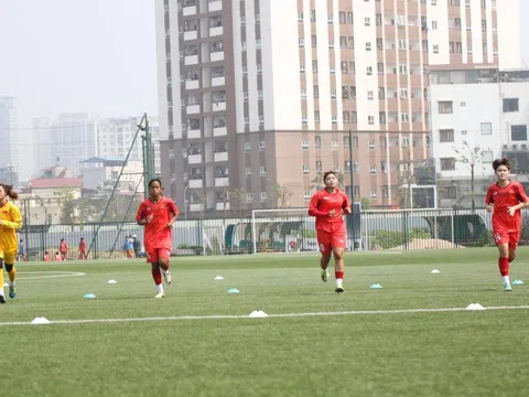 Đội tuyển nữ U18 tập trung chuẩn bị cho giải Bóng đá U18 nữ Đông Nam Á 2022