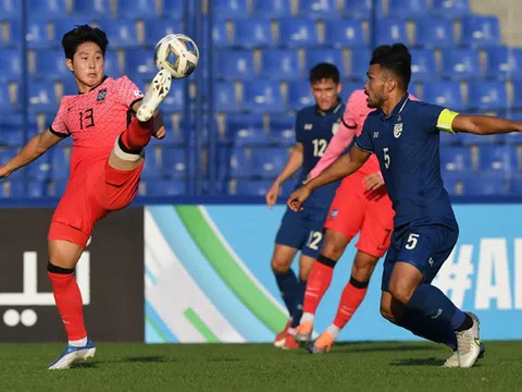 Vòng chung kết U23 châu Á: Thái Lan bị Hàn Quốc loại trực tiếp