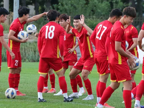 U23 Việt Nam có tâm lý thoải mái trước trận gặp U23 Saudi Arabia