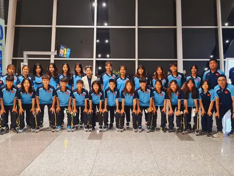 Đội tuyển U18 nữ Việt Nam lên đường sang Nhật Bản tập huấn