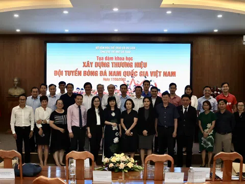 Hội thảo khoa học “Nghiên cứu xây dựng hệ thống các tiêu chí, tiêu chuẩn thương hiệu cho các Đội tuyển Bóng đá nam Việt Nam và cá nhân các cầu thủ”