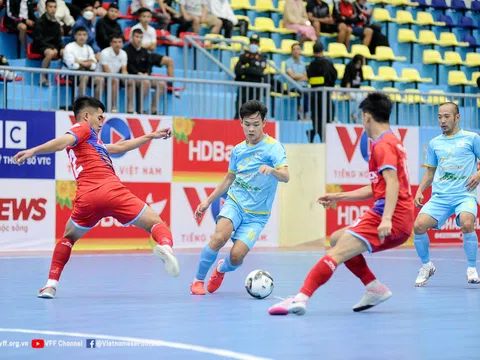 Vòng 5 giải Futsal vô địch quốc gia 2022: Hiếu Hoa Đà Nẵng lỡ nhịp khi để thua Sanvinest Khánh Hoà