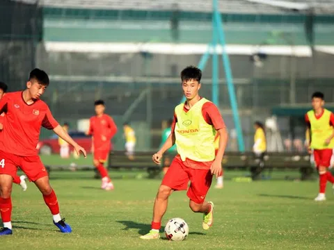 Đội tuyển U19 Việt Nam tích cực tập luyện trước giờ thềm giải vô địch Đông Nam Á